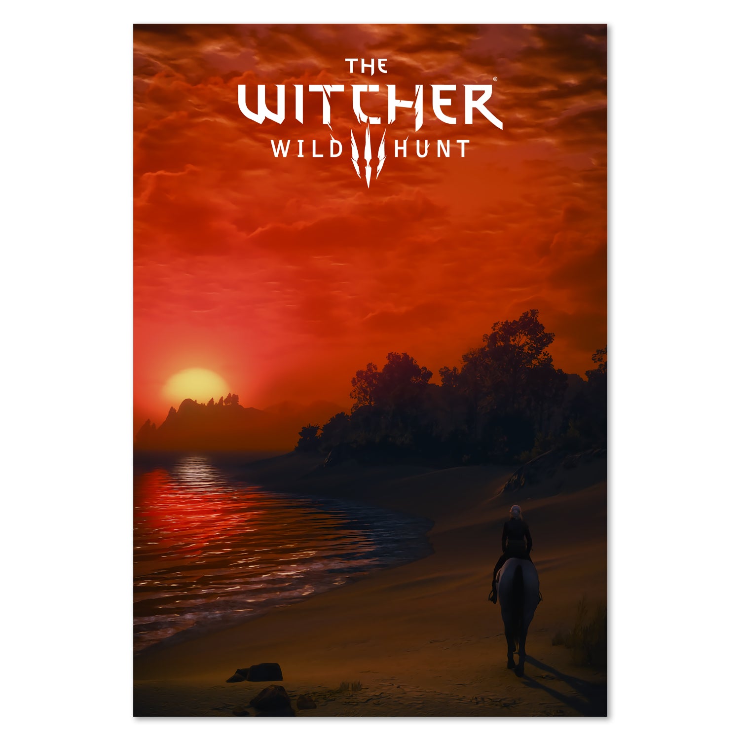 The Witcher 3 Key Art 05 poster print